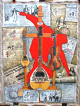 Bouzoukorebetes And Our Immoral Epoch - Oil on canvas - 100x73 - 2010